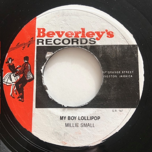  прослушивание / MILLIE SMALL / MY BOY LOLLIPOP /Beverley\'s/Ska/Reggae/Rocksteady/big hit!!/7inch/870