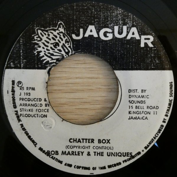 EP4439☆「Bob Marley & The Uniques / Chatter Box」_画像1