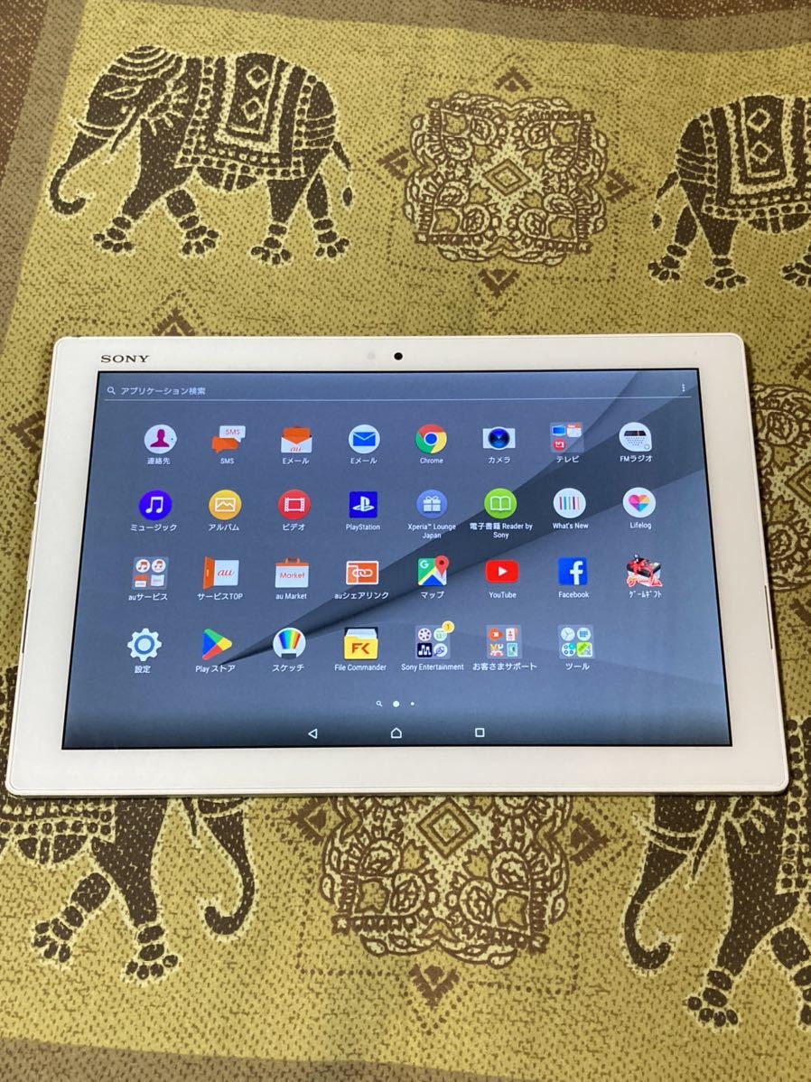 SIMロック解除済み au SONY Xperia Z4 Tablet SOT31 タブレット本体