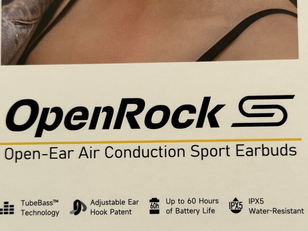 OneOdio OpenRock S Open-Ear Conduction Sports Earbuds オープンイヤー 完全ワイヤレスイヤホン_画像4