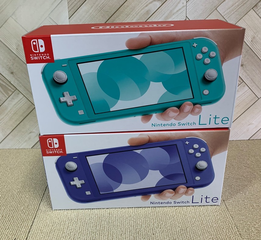 新品・未使用・未開封 Nintendo Switch Lite 2台 ターコイズ ・ブルー