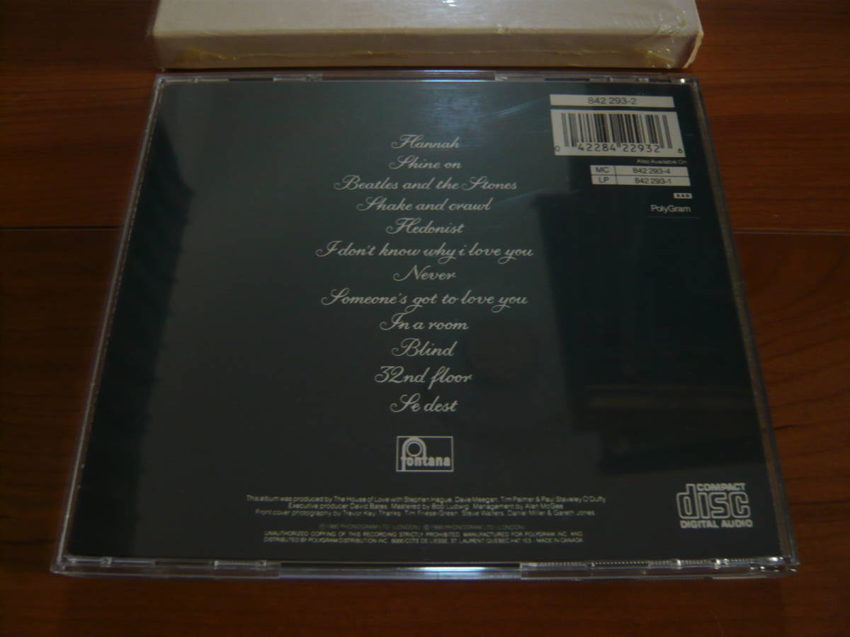 CD The House Of Love / The House Of Love (The Butterfly Album) ハウス・オブ・ラヴ レア Canada Limited Edition 2000 Box_画像5