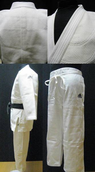 【超特価】 Yahoo!オークション J730N(武道 柔道着 adidas 4B 170cm - 柔道着