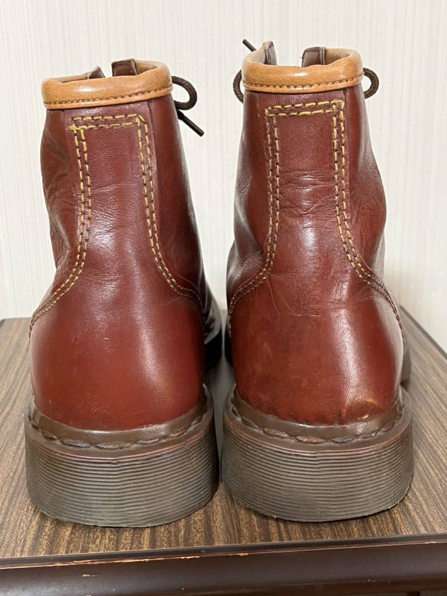 【60s〜70s】英国製 Dr. Martins 7ホール OXブロッド サイズUK8 (スキンズ スキンヘッズ skins skinhead skinheads suedeheads)_画像3