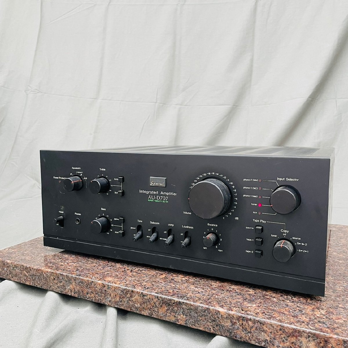 保障できる】 T3610＊【中古】SANSUI サンスイ AU-D707 プリメイン