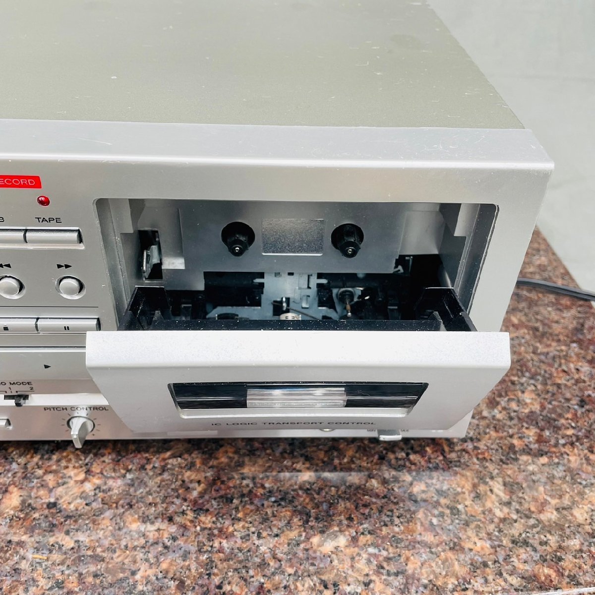 T3701＊【中古】TEAC ティアック AD-850 CD プレーヤー カセットデッキレコーダー 2017年製_画像8