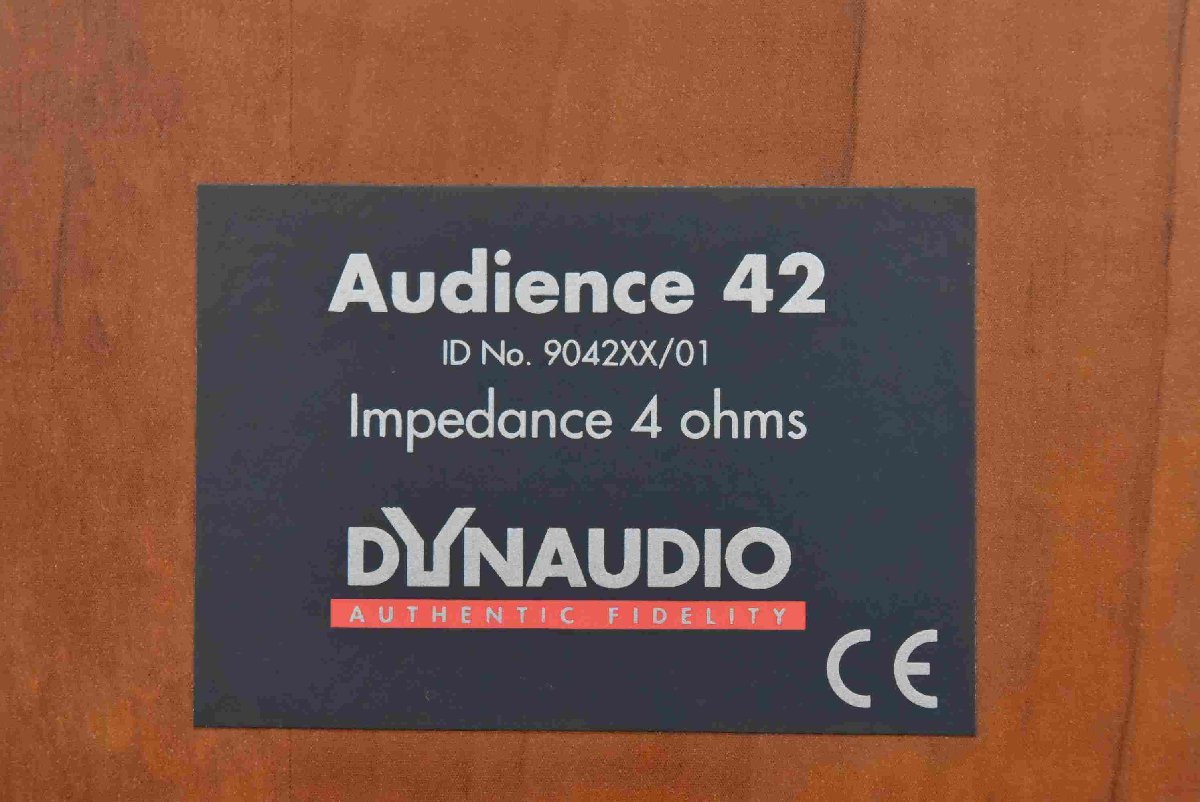 F☆DYNAUDIO ディナウディオ センタースピーカー Audience 42 ☆中古