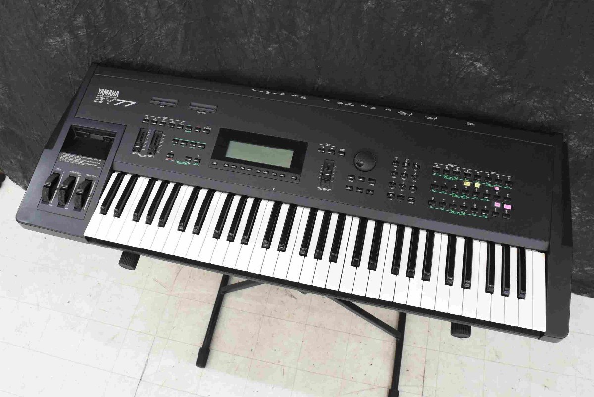 F☆YAMAHA ヤマハ SY77 シンセサイザー ② ☆中古☆(ヤマハ