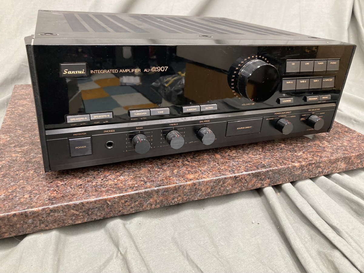 T3626*SANSUI サンスイ AU-α907 プリメインアンプ-