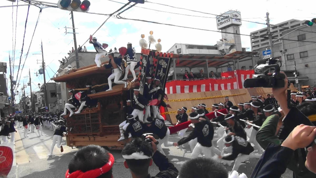 岸和田 旧市 平成30年 2018 だんじり祭 だんぢり祭 地車祭 DVD ブルーレイ 切手 ハガキ可能_画像7