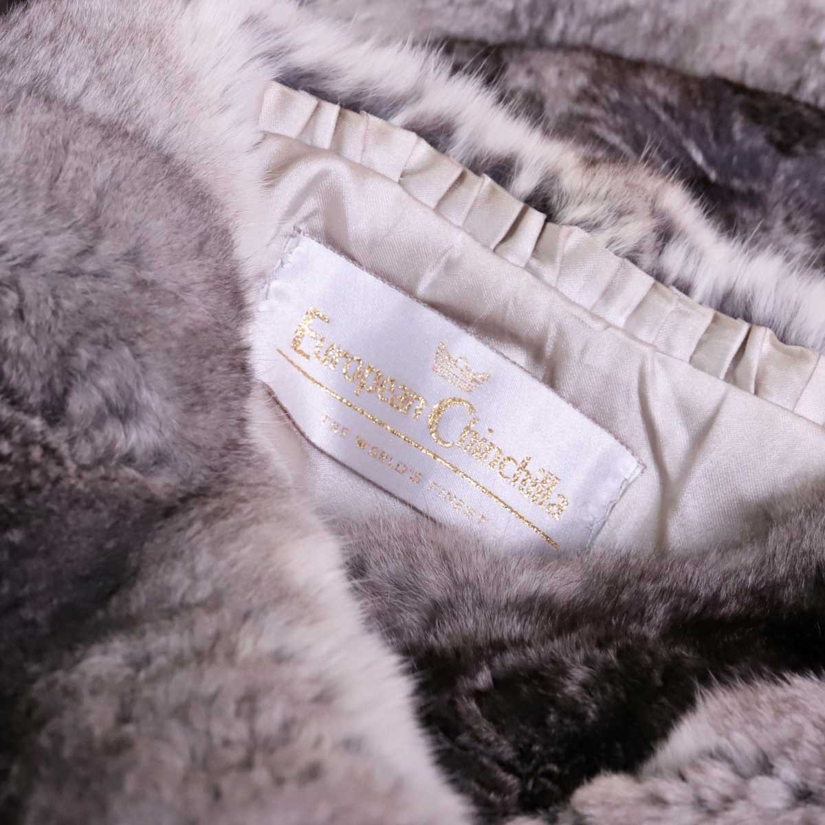 本物 超美品 最高級毛皮 グラデーション チンチラファー毛皮 超 本物 超美品 最高級毛皮 グラデーション チンチラファー毛皮 超
