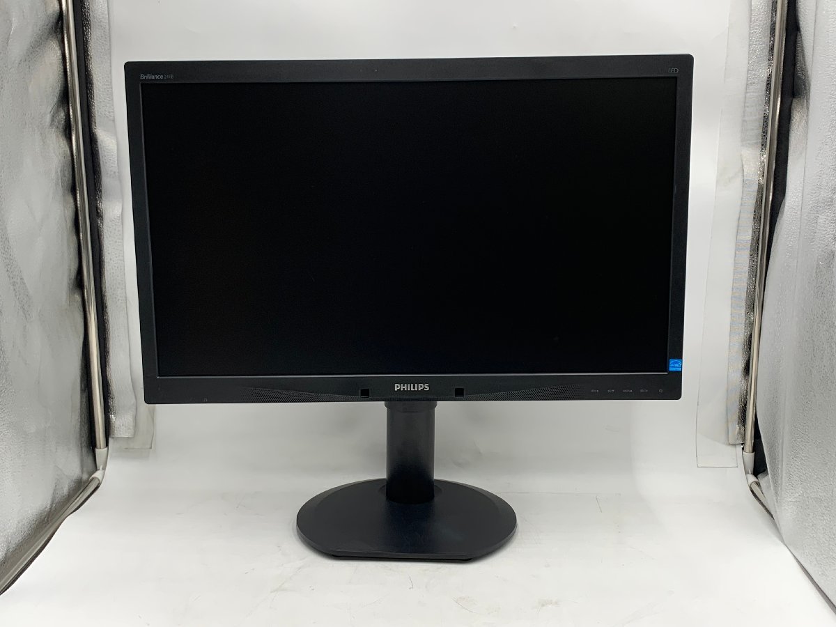 中古　24インチ　液晶モニター PHILIPS 241B4L　VGA（アナログ） DVI-D（デジタル、HDCP） DisplayPort x1_画像2