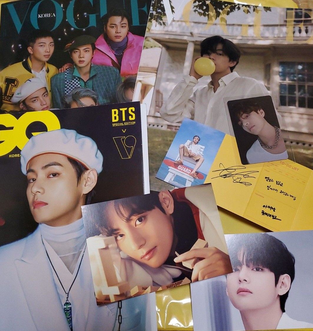 BTS V テテ テヒョン 公式セット GQ KOREA VOGUE BESTポスト BTS V テテ テヒョン 公式セット GQ KOREA VOGUE BESTポスト