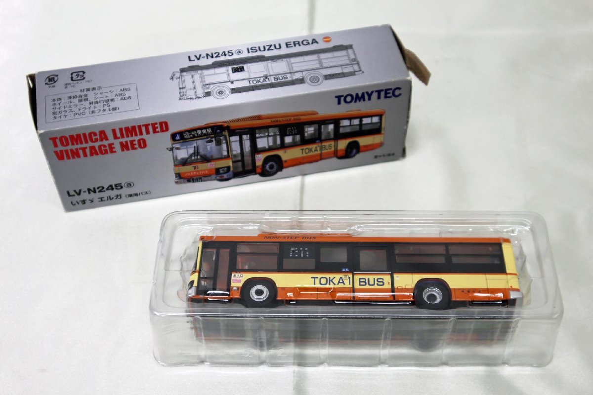 ★中古品★ TOMY TEC トミカリミテッド ヴィンテージ ネオ 1/64 LV-N245a いすゞエルガ 東海バス （13223082113599MI）_画像1