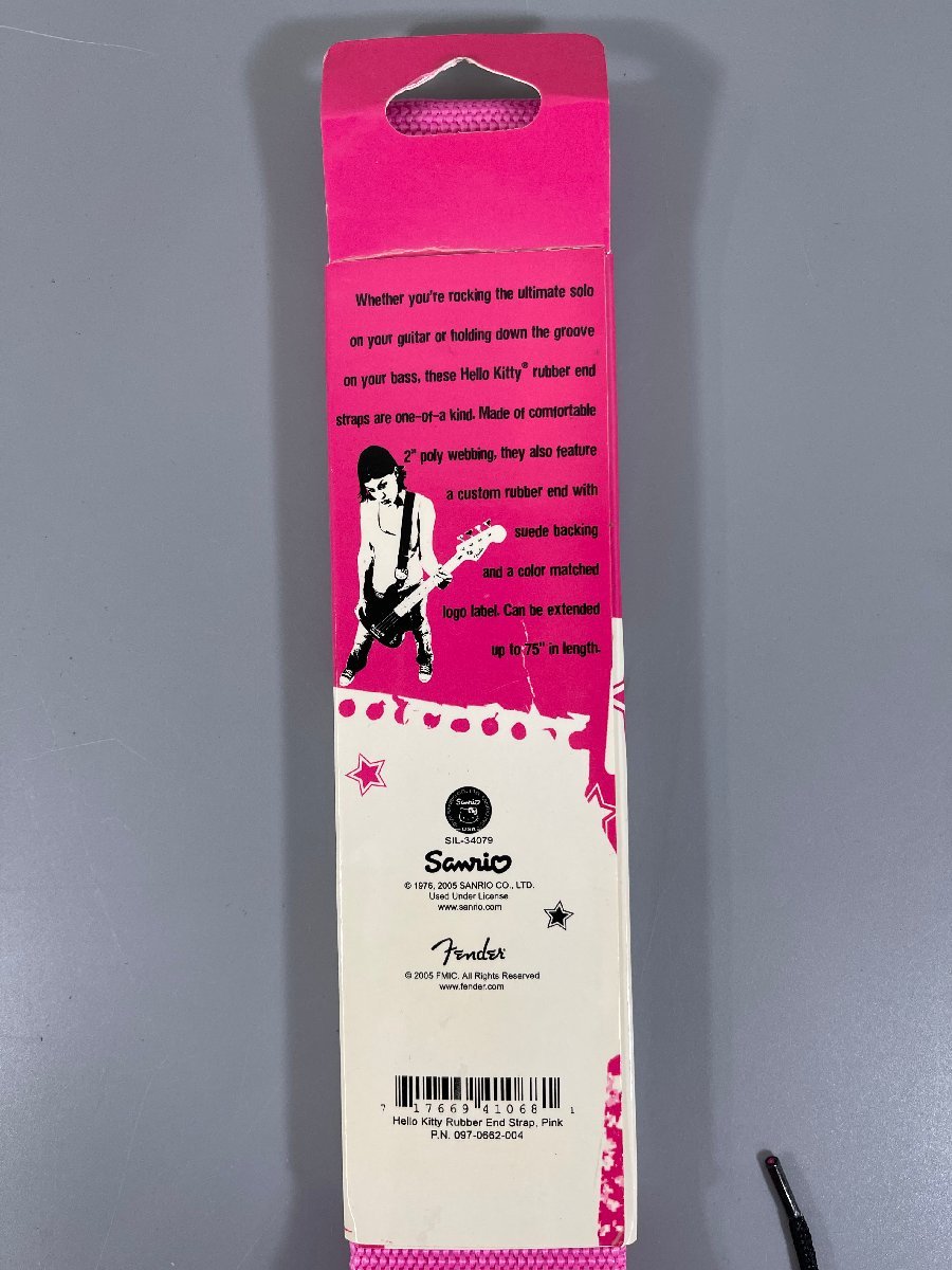 中古品】※汚れあり フェンダー サンリオコラボ ハローキティ 中古品】※汚れあり フェンダー サンリオコラボ ハローキティ