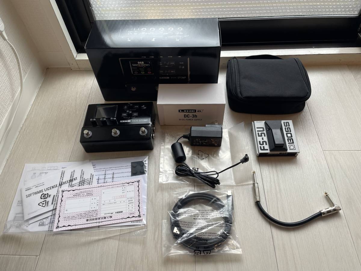 極美品・新品同様 / HX STOMP / FS-5U+おまけ付き / LINE6 / マルチ