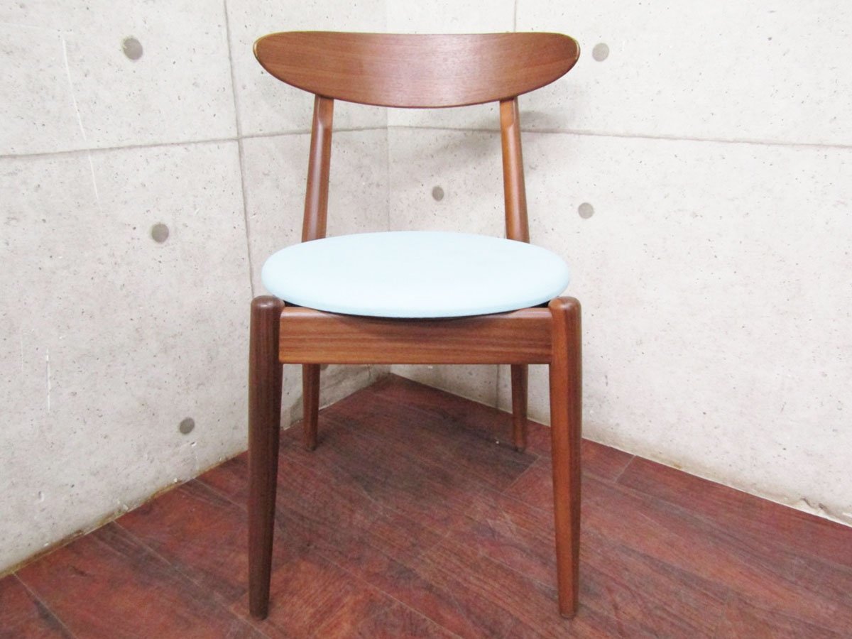 新品/未使用品/STELLAR WORKS/FLYMEe/Louisiana Chair(1958)/ルイジアナチェア/Vilhelm Wohlert/ウォールナット/PUレザー/192,500円ft8573m_画像3