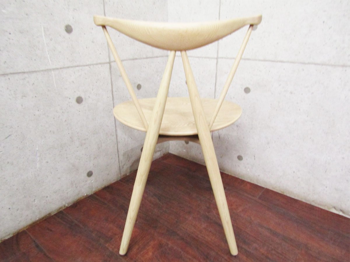 新品/未使用品/STELLAR WORKS/高級/FLYMEe/Piano Chair/Vilhelm Wohlert/アッシュ材/ダイニングチェア/サイドチェア/155,100円/ft8275k_画像5