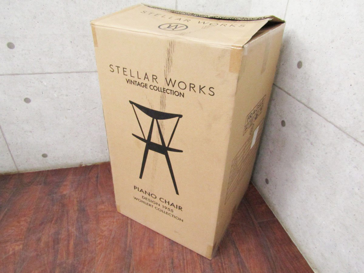 新品/未使用品/STELLAR WORKS/高級/FLYMEe/Piano Chair/Vilhelm Wohlert/アッシュ材/ダイニングチェア/サイドチェア/155,100円/ft8275k_画像6