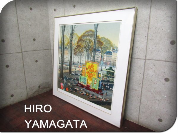 Yahoo!オークション - 展示品 真作 ヒロ・ヤマガタ 「コレクター Yahoo!オークション - 展示品 真作 ヒロ・ヤマガタ 「コレクター