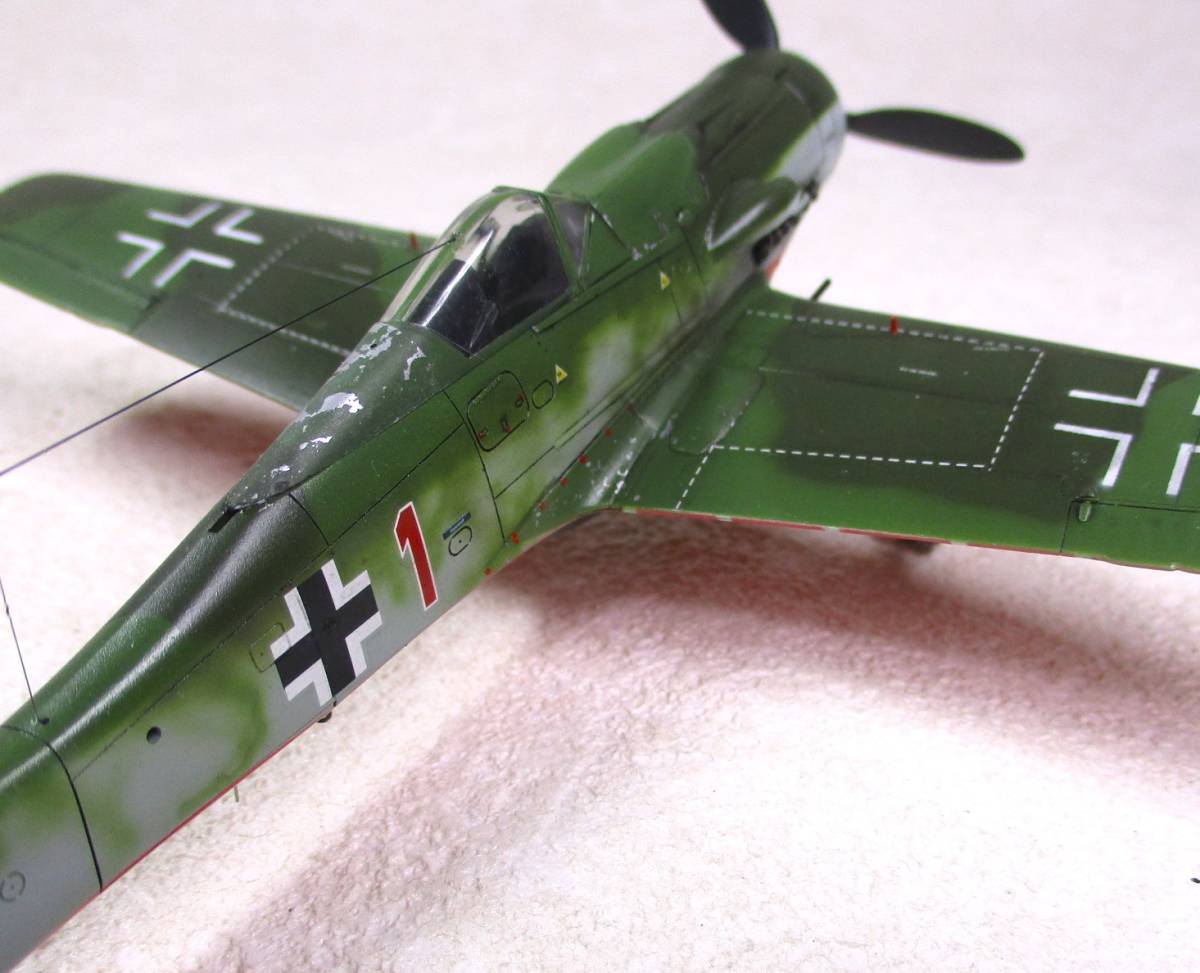 ドイツ空軍 フォッケウルフ FW190D-9 JV44 Red1 ドイツ空軍 フォッケウルフ FW190D-9 JV44 Red1
