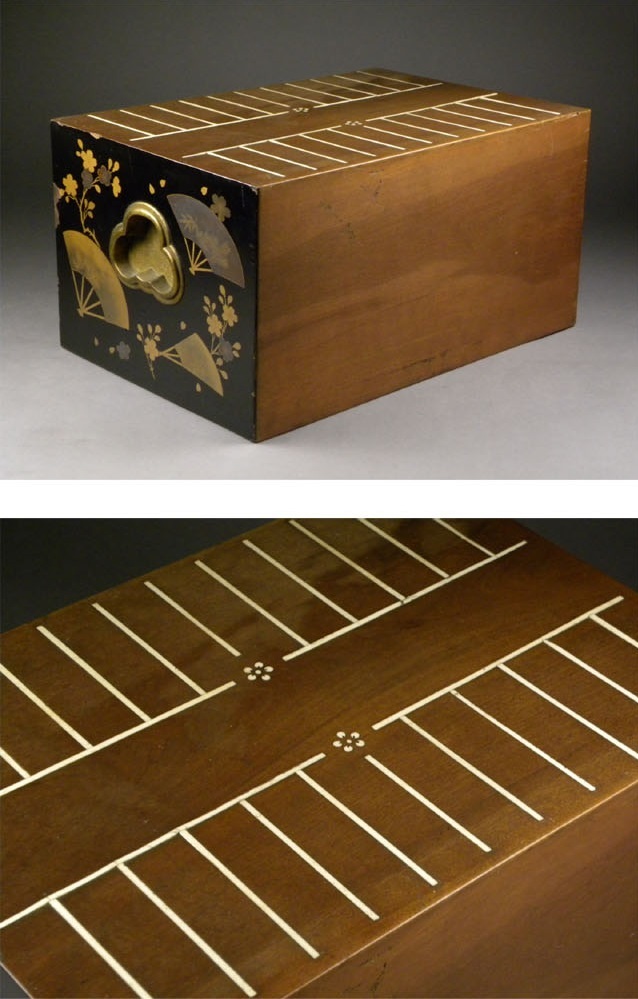 時代蒔絵すごろく台 駒共(平安・江戸)大名道具 倹:半纏 着物 時代蒔絵すごろく台 駒共(平安・江戸)大名道具 倹:半纏 着物