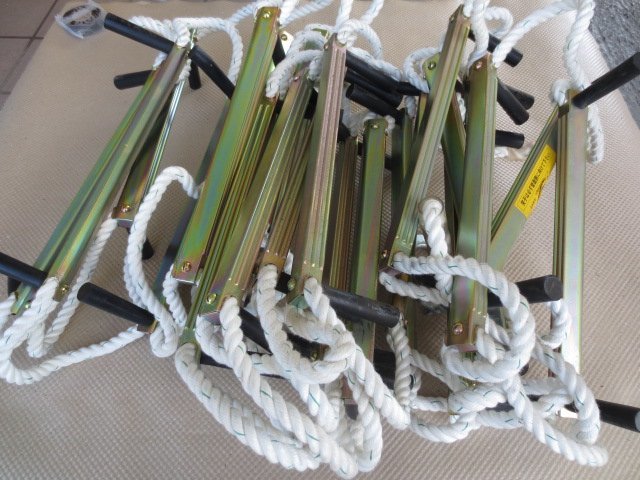長期保管未使用品　TAKAOKA　タカオカ　避難用ロープはしご　EK-7　7ｍ　（38-T）