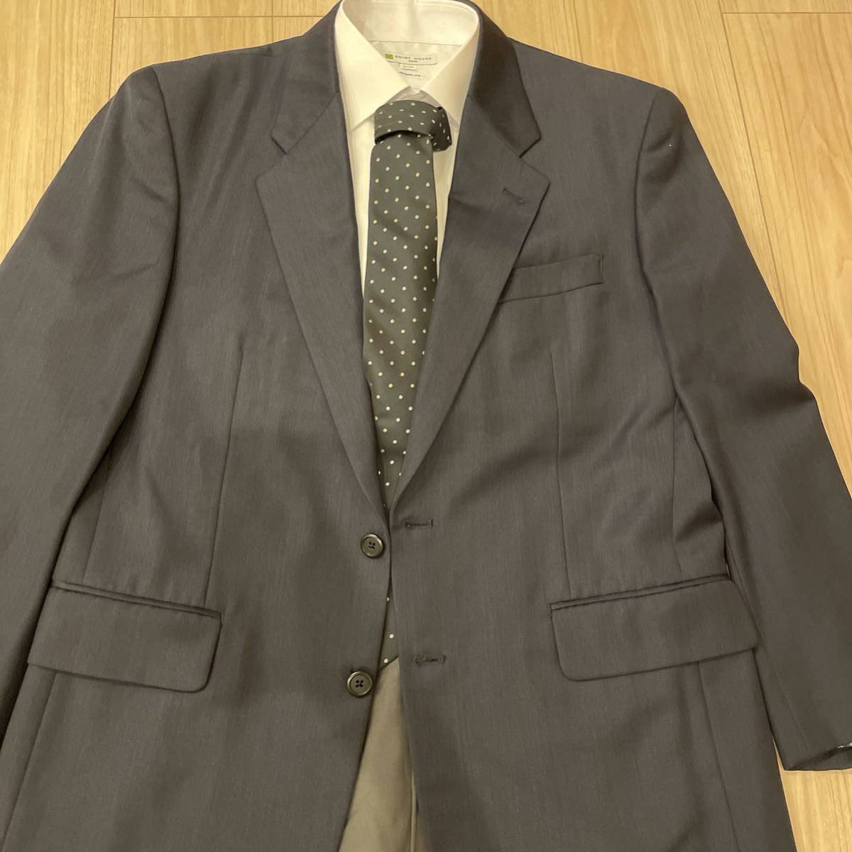 正規品 極美品 イタリア ZIGNONE ジニョーネ ネイビー 紺 ジャケット L