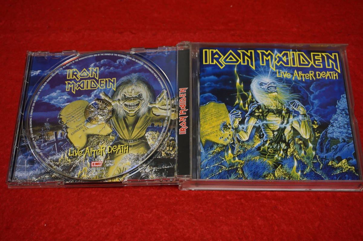 【2枚組CD 帯付】 IRON MAIDEN / 死霊復活 +5曲追加収録 国内盤 CD-EXTRA仕様 _画像3