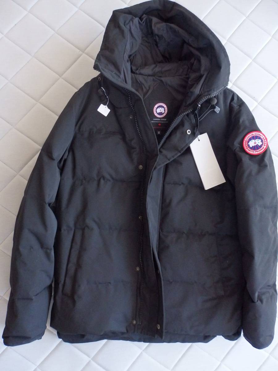 カナダグース ブラック ダウンジャケット CANADA GOOSE メンズL 使用感