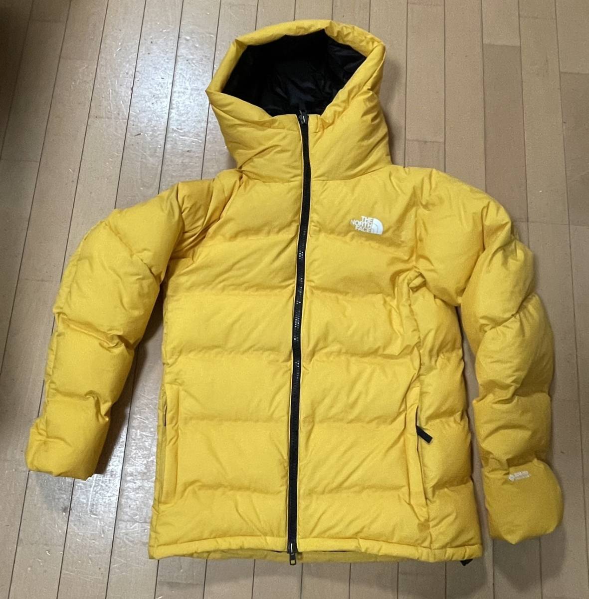 THE NORTH FACE　ザ ノースフェイス　BELAYER PARKA ビレイヤーパーカ イエロー サイズＳ ND91915 GORE-TEX INFINIUM_画像1