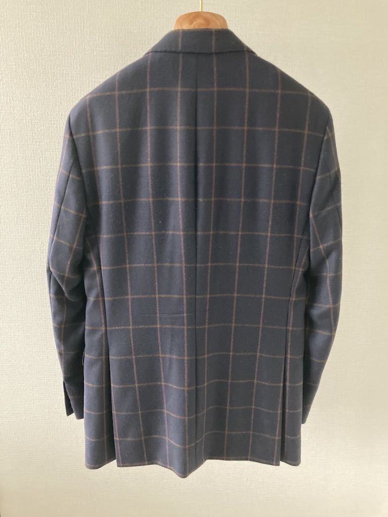 Sartoria LATORRE 44 ネイビー ブラウンペーン サルトリアラトレ Sartoria LATORRE 44 ネイビー ブラウンペーン サルトリアラトレ