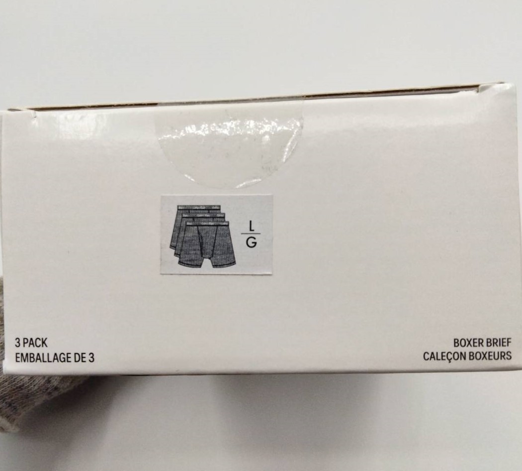 【Lサイズ】Calvin Klein(カルバンクライン)ボクサーパンツ Grey 1枚 メンズ下着 ボクサーブリーフ NB4003
