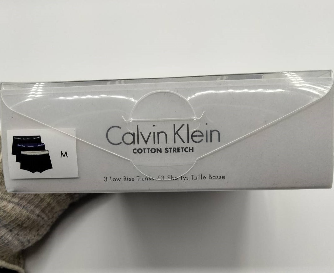 Calvin Klein(カルバンクライン) ローライズボクサーパンツ White Mサイズ 1枚 メンズボクサーパンツ 男性下着 U2664