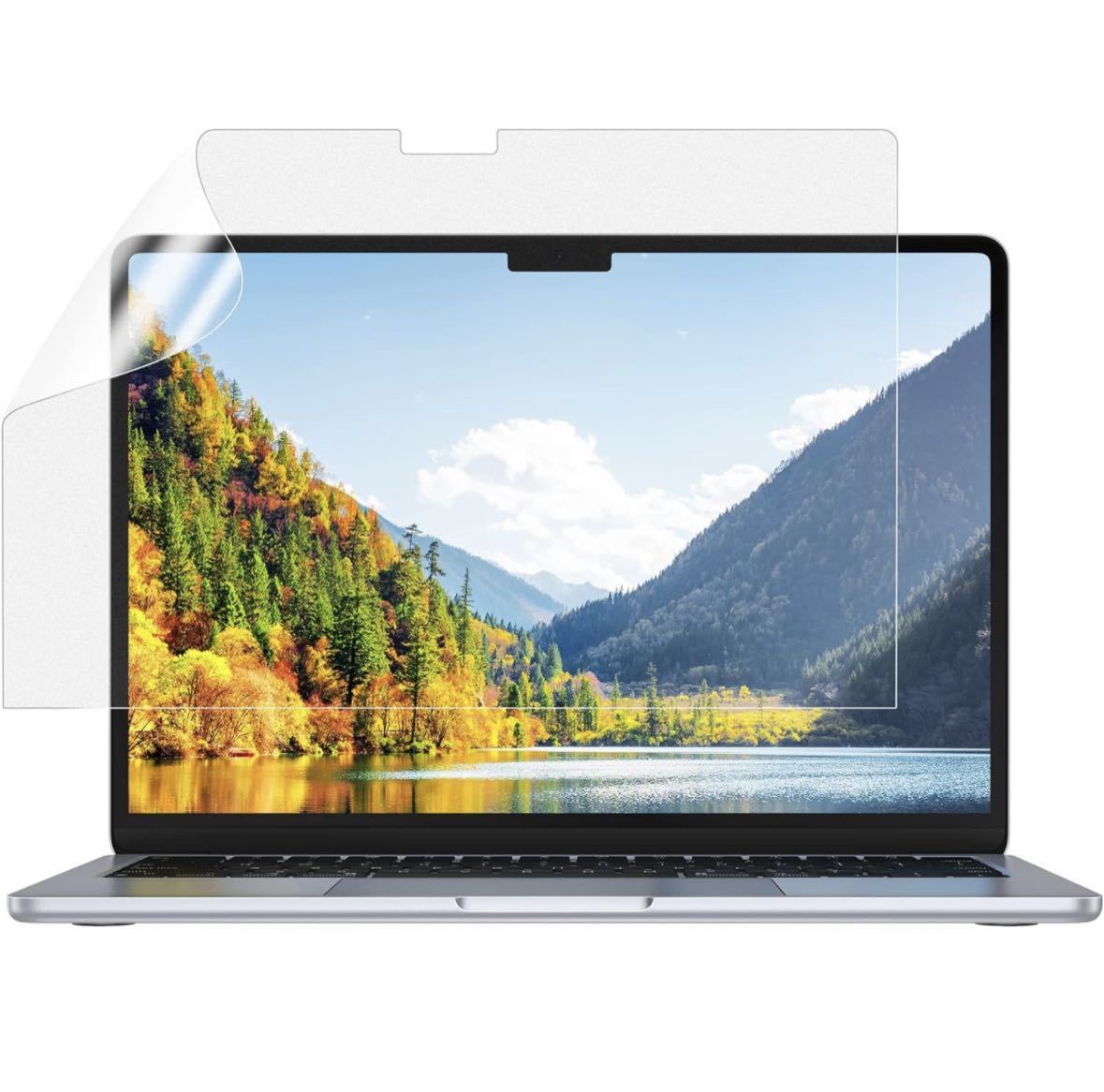 NIMASO アンチグレア フィルム MacBook Air M2チップ（2022モデル）13.6インチ用 液晶 保護 フィルム マットタイプ NNB22F485_画像1