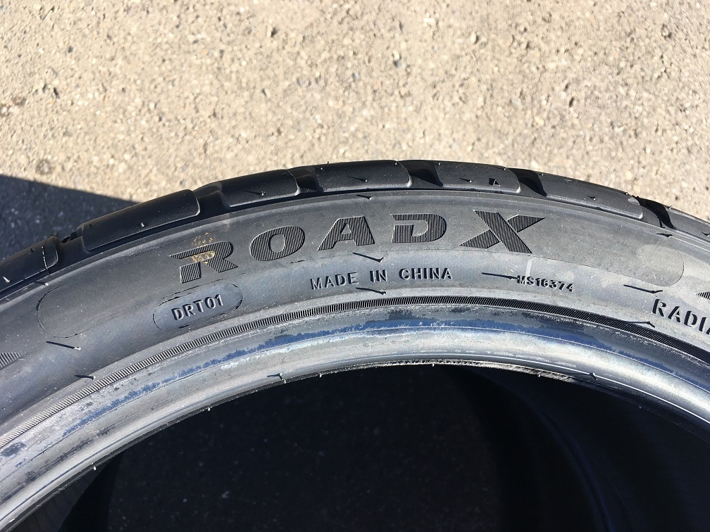 ♪値下げ♪2023年製造ROADX RT01 265/35R18新品2本セット265/35-18265/35/18ローデックスS13S14S15JZX100JZX110_画像5