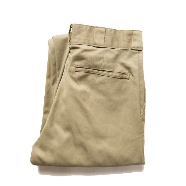 お歳暮 2024 ディッキーズ LLビーン USA製 80's ワークパンツ Dickies L.L.Bean オールド 旧タグ アメリカ製 80年代 カーキ (29×32) 男性用