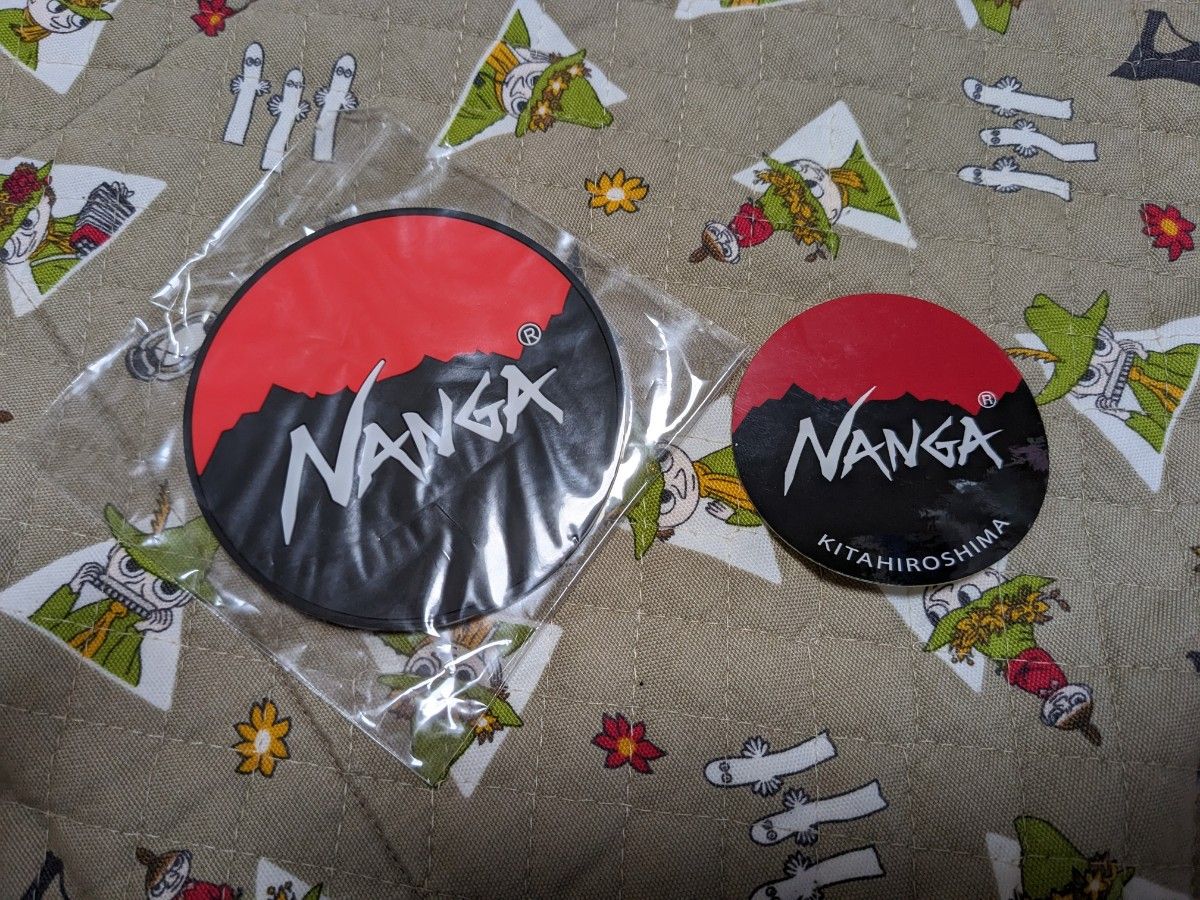 nanga ナンガ ラバーコースター ステッカー