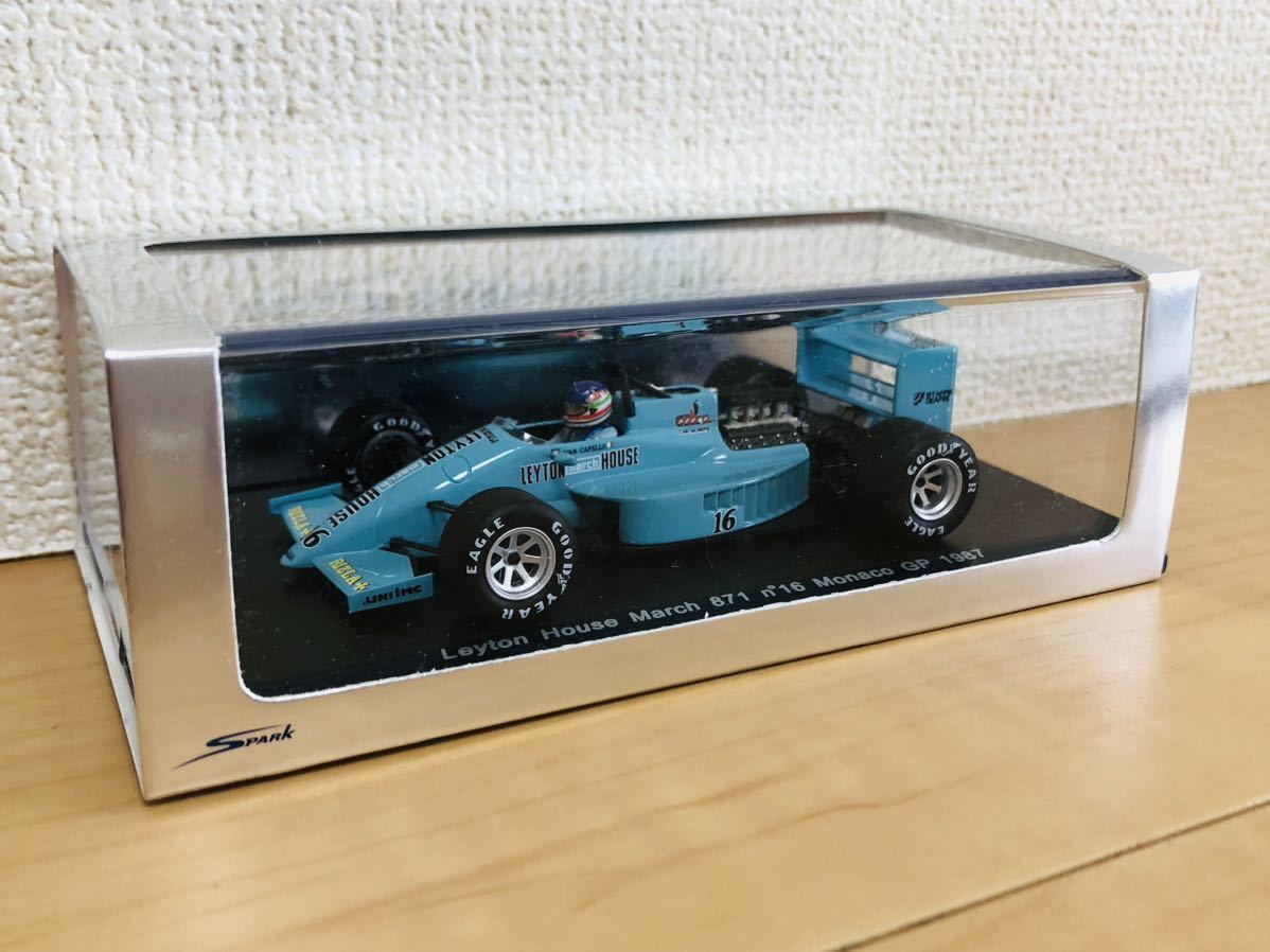 激レア!1/43 スパーク レイトンハウス マーチ 871 1987 モナコ 激レア!1/43 スパーク レイトンハウス マーチ 871 1987 モナコ
