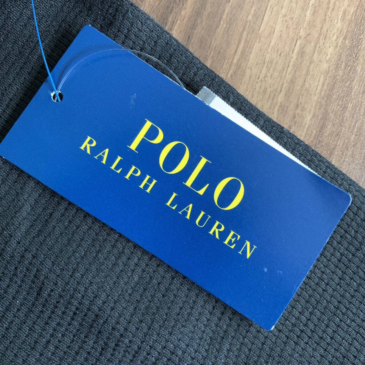 【新品】ラルフローレン RALPHLAUREN ポロ POLO ロンT 黒 メンズM_画像5