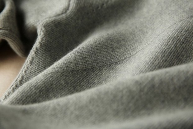  原文:新品 上質 カシミヤ90%% 品質表示あり暖かい シンプル かっこいいニットセーター グレーL~LL