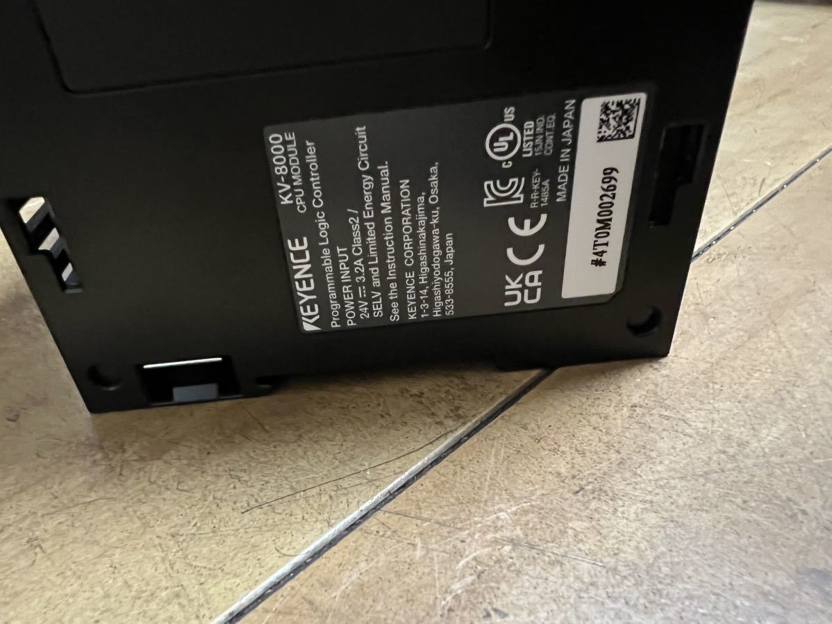 Sản phẩm 「美品動作保証」KEYENCE キーエンス シーケンサKV-8000 CPU