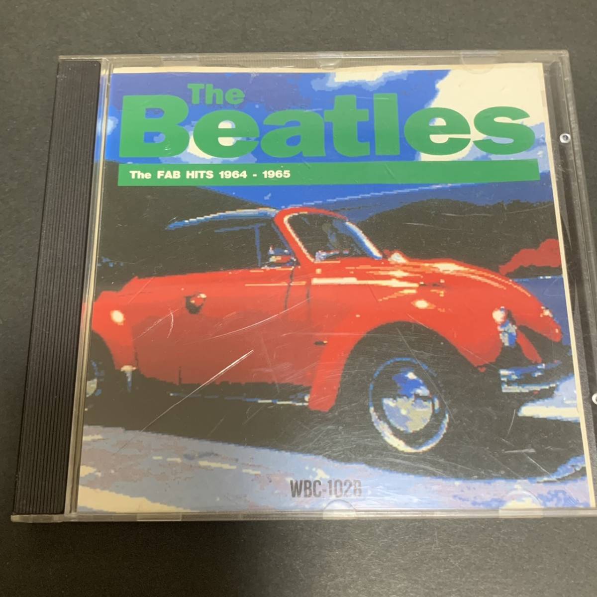 激レア！CD アルバム ★ THE BEATLES - The Fab Hits 1964- 1965 WBC-102B CD1063_画像1