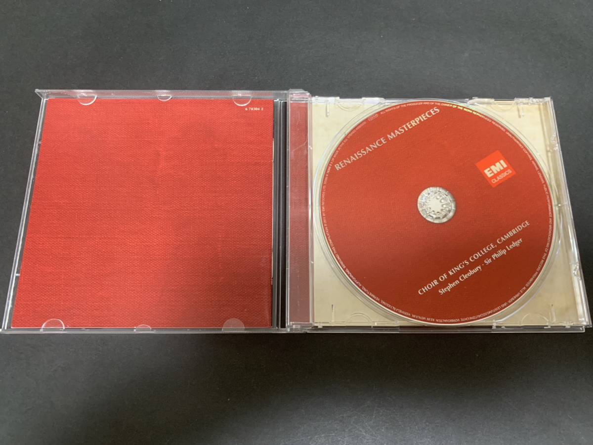 激レア！CD アルバム ★ King's College Choir Various: Renaissance Masterpie CD1250_画像5