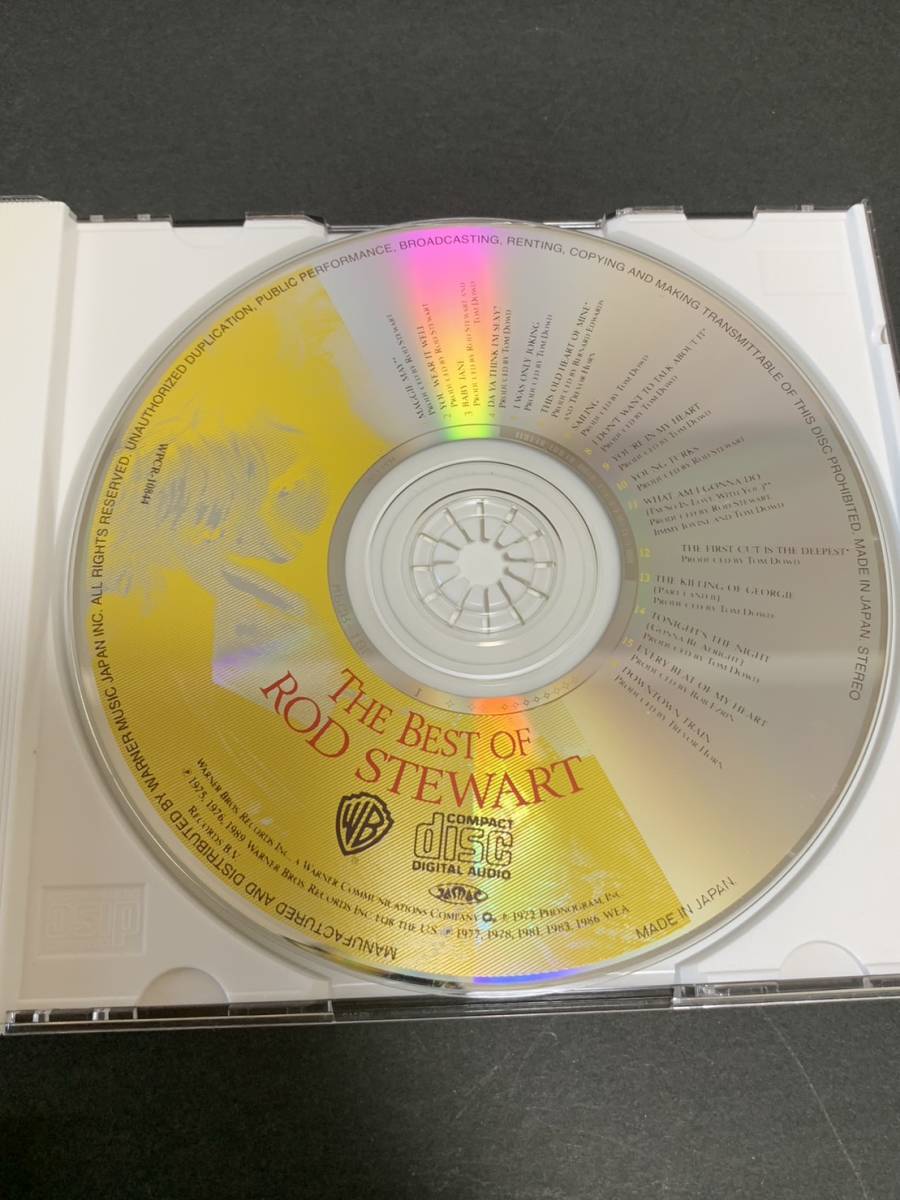 激レア！CD アルバム ★ ベスト・オブ・ロッド・スチュワート CD1013_画像4