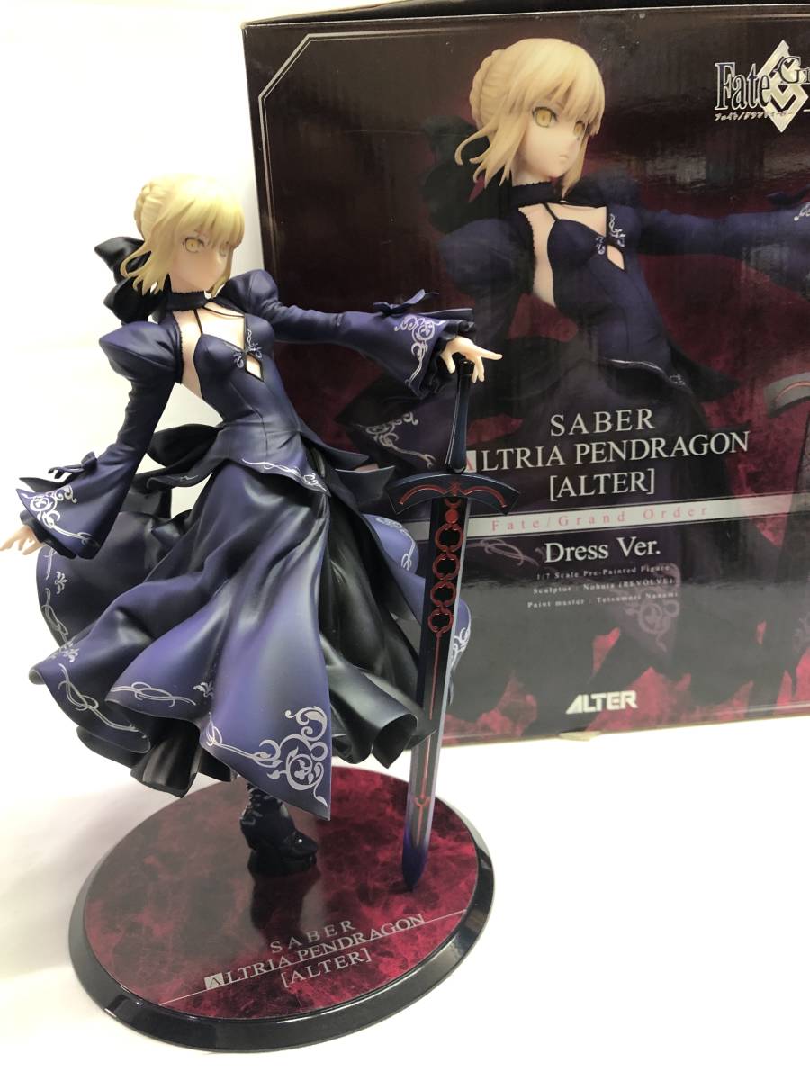 アルター　Fate Grand Order アルトリアペンドラゴン　ドレスver. 1/7スケール　国内正規品　★即決★ 箱あり　ブリスターなし_画像1