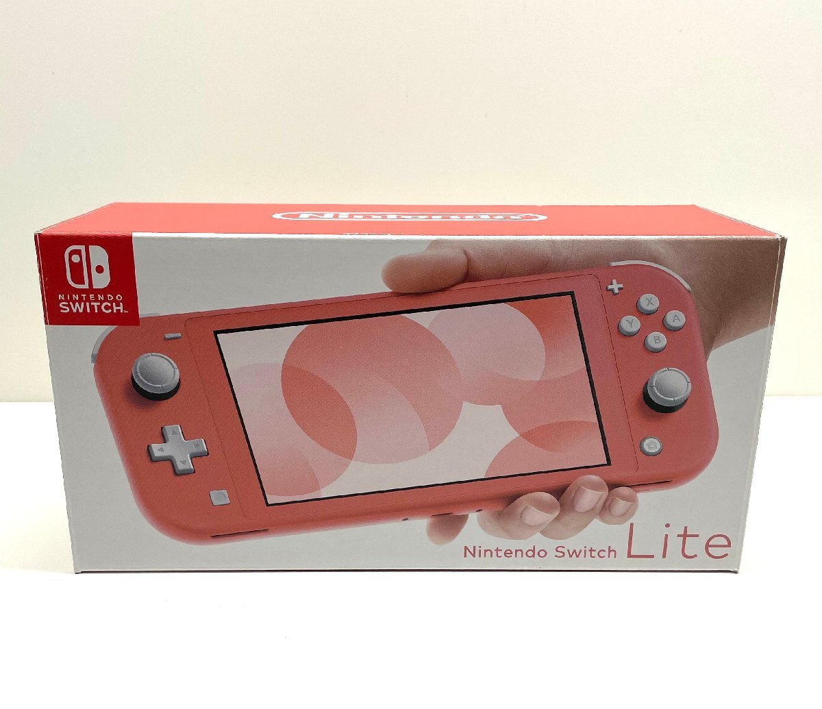 【美品】任天堂 Nintendo Switch Lite スイッチ ライト HDH-S-PAZAA コーラル 本体 初期化済 動作確認済 充電器付き 箱付き