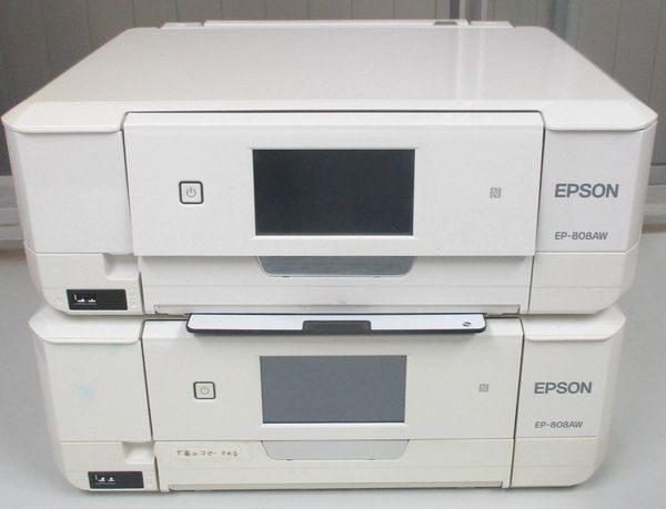 第一ネット EPSON EP-808A 彡 プリンタ ジャンク品 2台 純正 エプソン