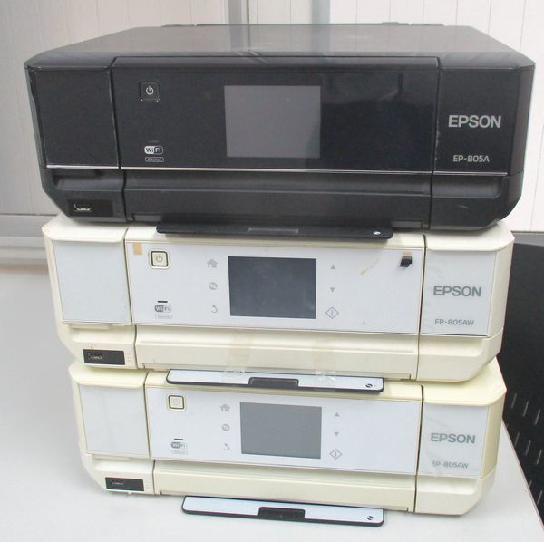 新しい季節 EPSON EP-805A 彡 プリンタ ジャンク品 3台 純正 エプソン