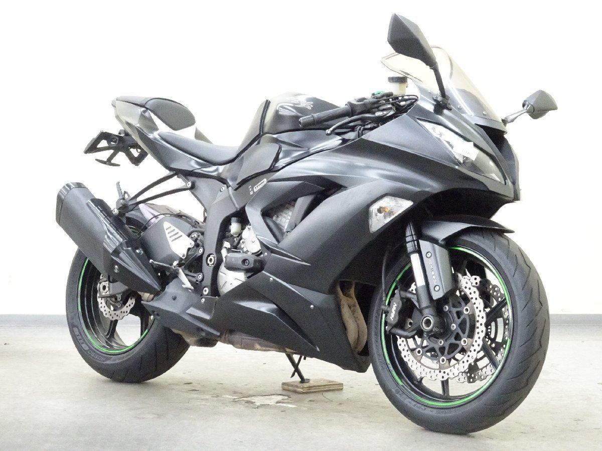 特別出品!! カワサキ Ninja ZX-6R ABS 【動画有】ローン可 2016年 フルカウル スーパースポーツ ニンジャ ZX-10R KAWASAKI 売り切り_画像1